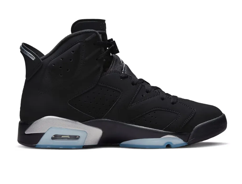 AJ 6 Retro Metallic Silver Shoes Sneakers