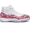 Air Jordan 11 Retro OVO Pink Snakeskin Shoes Sneakers
