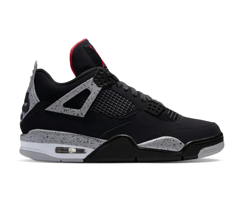 Air Jordan 4 Black Cement Shoes Sneakers