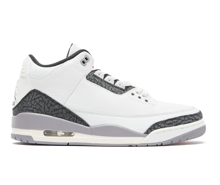 Air Jordan 3 Cement Grey Shoes Sneakers