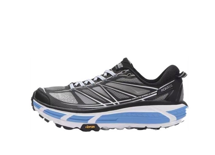 Hoka One One Mafate Speed 2 Black Blue 1126851-BWHT