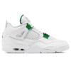 Air Jordan 4 Metallic Green Shoes Sneakers