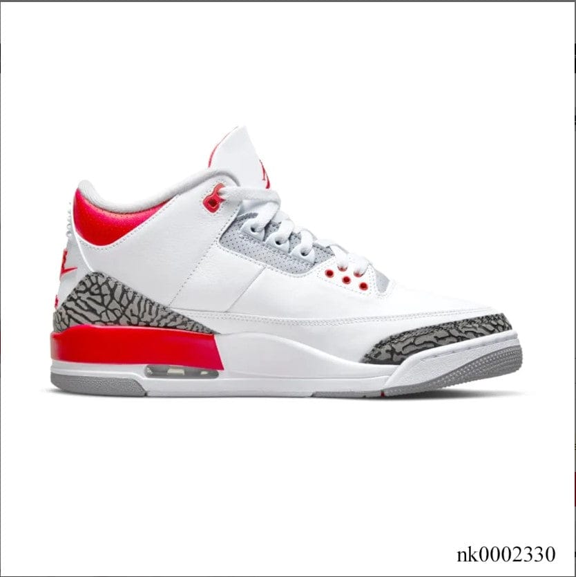 Air Jordan 3 Retro Fire Red Shoes Sneakers