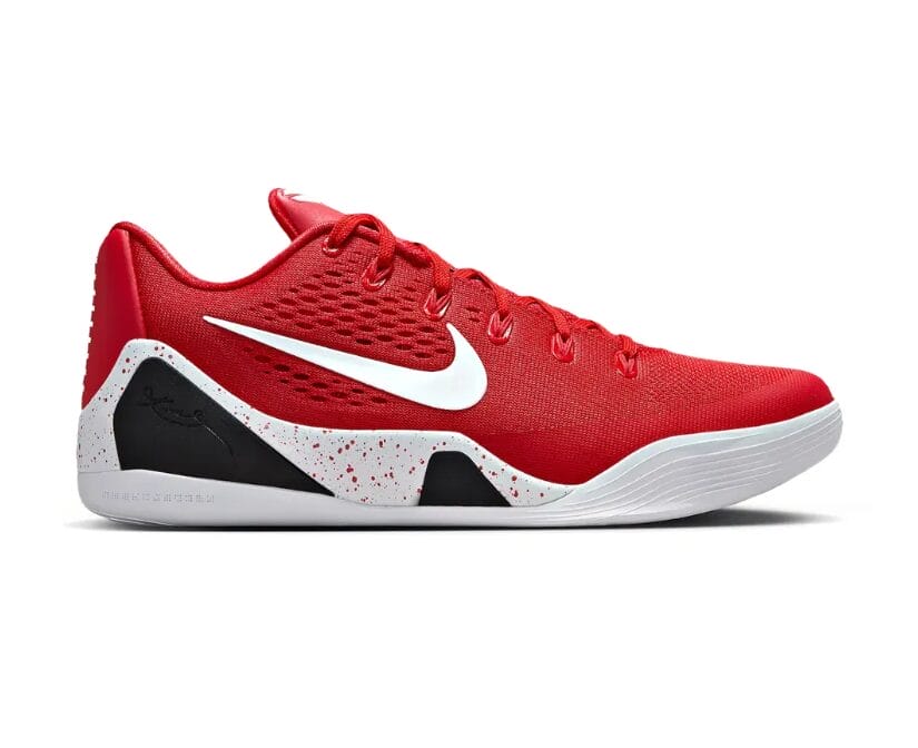 Kobe 9 Elite Low EM Protro University Red Shoes Sneakers