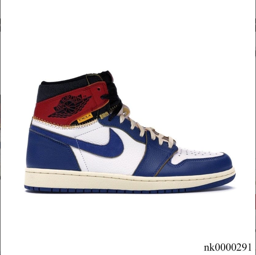 Air Jordan 1 Retro High Union Los Angeles Blue Toe Shoes Sneakers