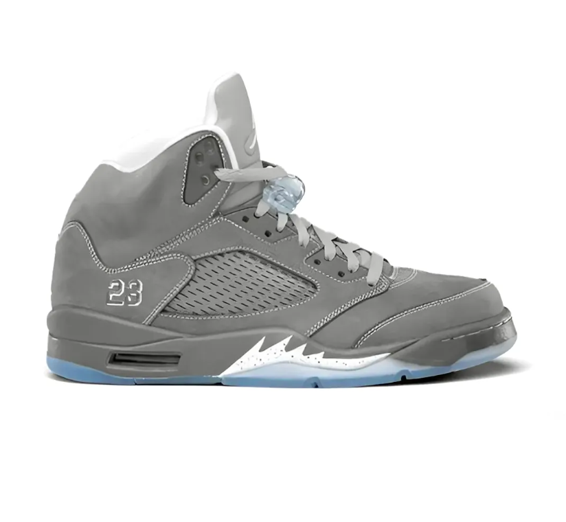 Air Jordan 5 Wolf Grey Shoes Sneakers
