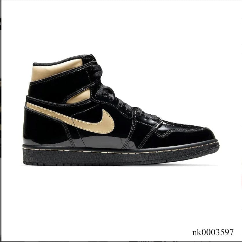 Air Jordan 1 Retro HighBlack Metallic Gold 2020 Shoes Sneakers