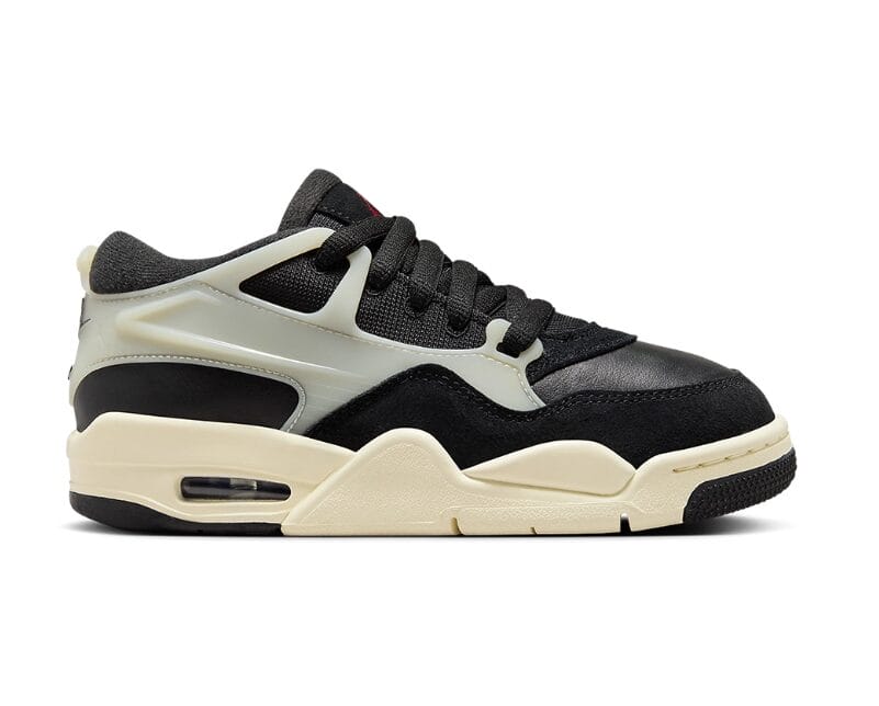Air Jordan 4 RM Black Sail Shoes Sneakers