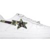 Bape Sta  A Bathing Ape Camo White Green Shoes Sneakers