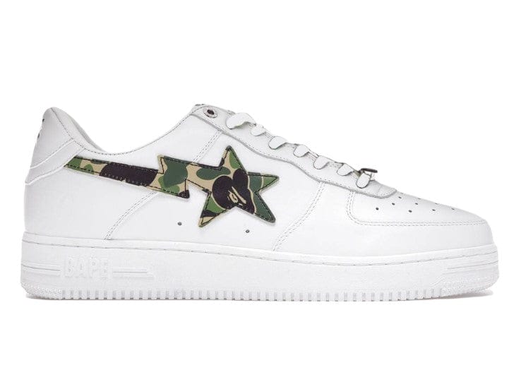 Bape Sta  A Bathing Ape Camo White Green Shoes Sneakers