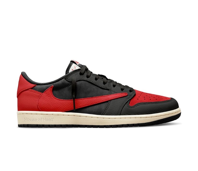 Air Jordan 1 Low OG Bred x Travis Scott Shoes Sneakers