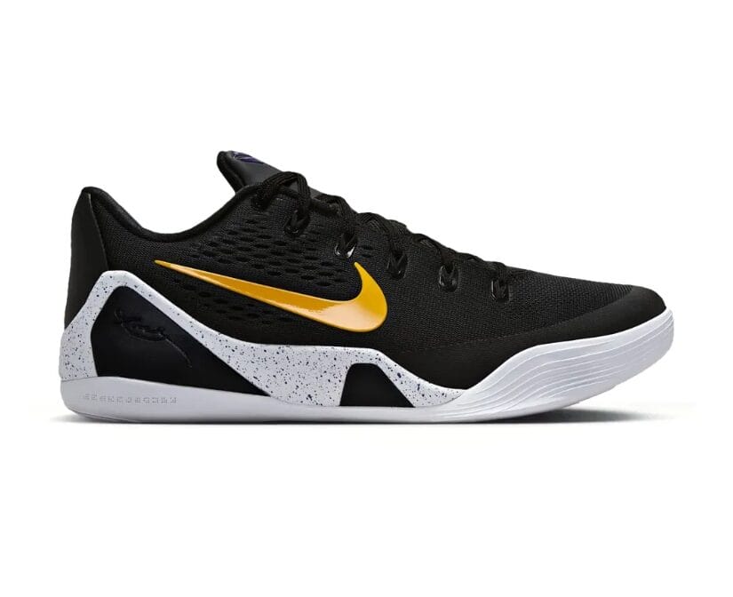 Kobe 9 Elite Low EM Protro Lakers Away Shoes Sneakers