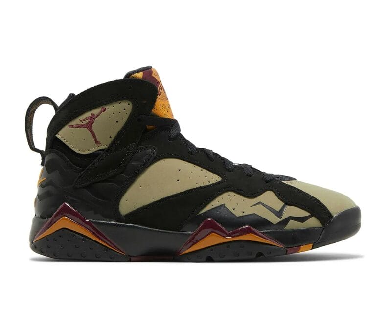 AJ 7 Retro Black Olive Shoes Sneakers