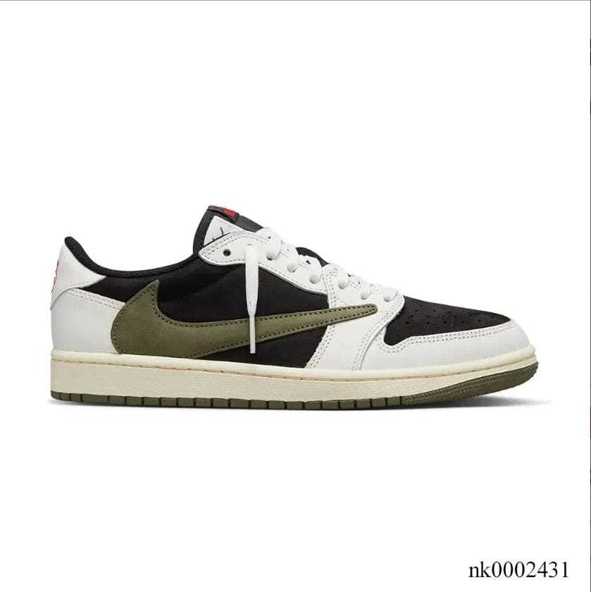 Travis Scott x Air Jordan 1 Low OG Olive Shoes Sneakers