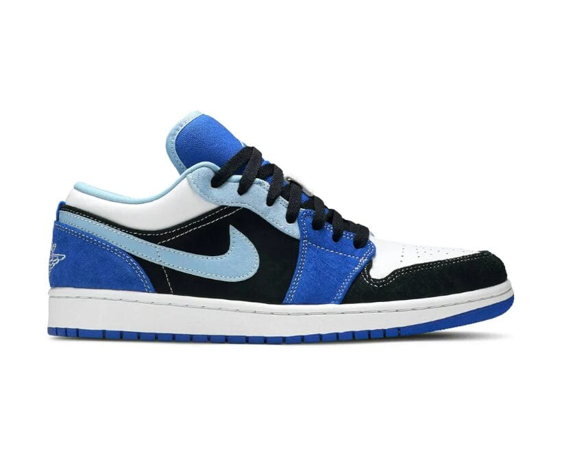 AJ 1 Low Racer Blue White Shoes Sneakers