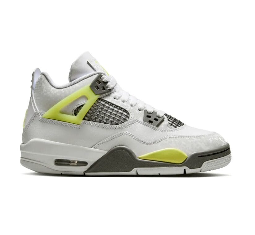 Air Jordan 4 Light Lemon Twist Shoes Sneakers