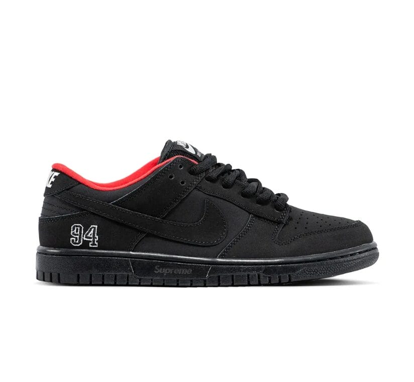 SUP x Dunk Low SB Black Shoes Sneakers