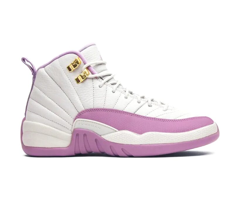 Air Jordan 12 White Pink Shoes Sneakers