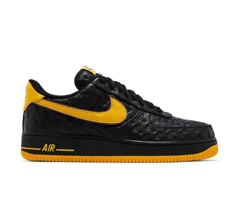 Kobe Bryant x AF 1 Low Lakers Away Shoes Sneakers