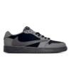 Travis Scott x AJ 1 Low Black Grey Shoes Sneaker
