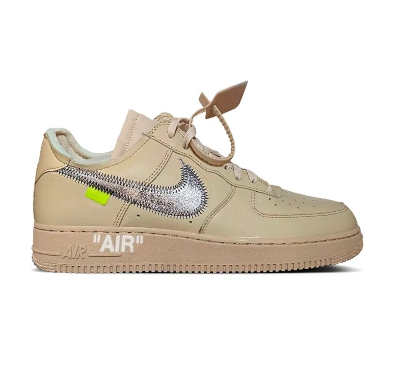 OW x AF 1 Low Sesame Shoes Sneakers