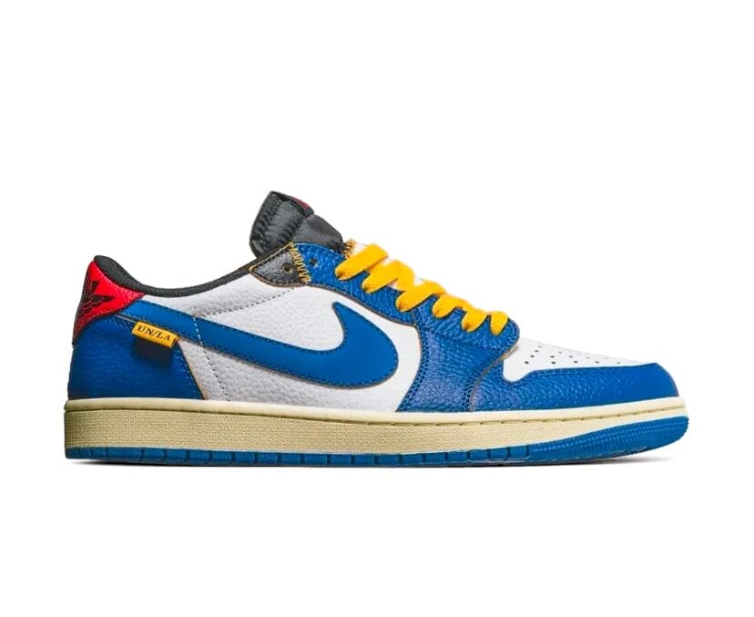 Union LA x AJ 1 Low OG Storm Blue Shoes Sneakers