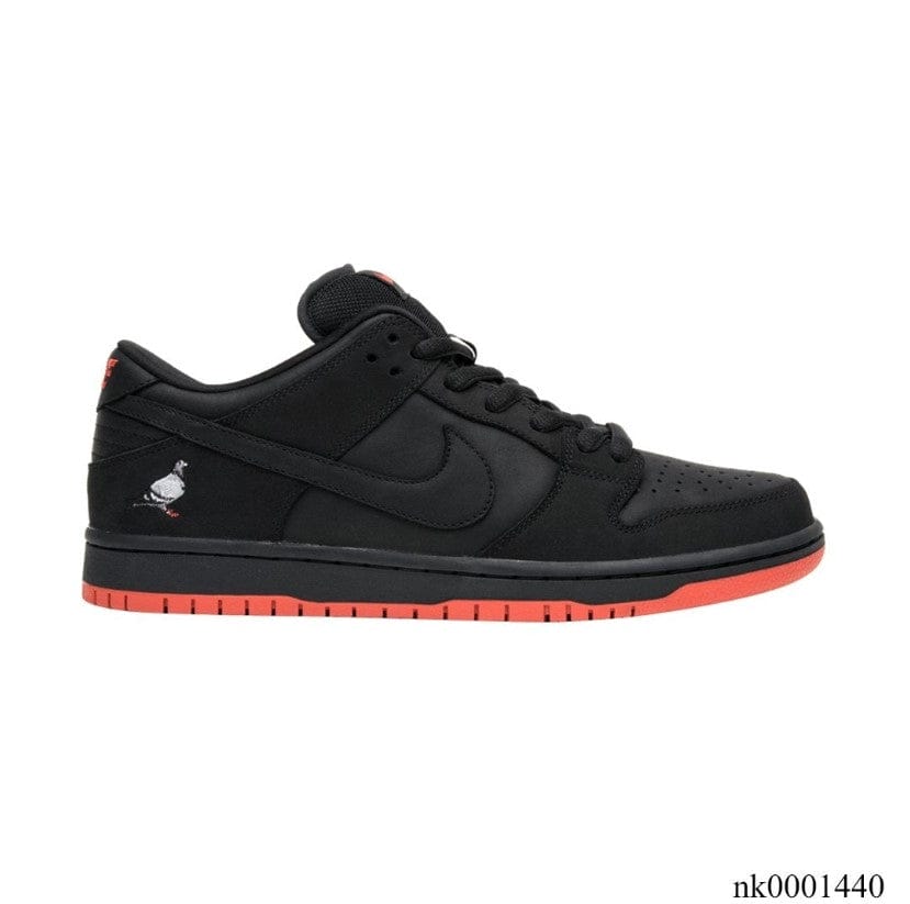 SB Dunk Low Black Pigeon Shoes Sneakers