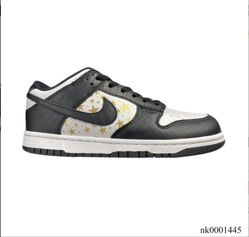 Nike SB Dunk Low Stars Black x Supreme Shoes Sneakers