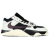 Travis Scott x Jumpman Jack Black White Burgundy Shoes Sneakers