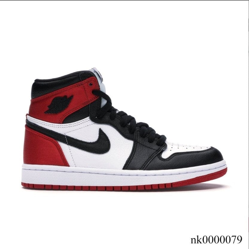 Air Jordan 1 Retro High Satin Black Toe Shoes Sneakers