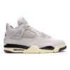 A Ma Maniere x Air Jordan 4 Fossil Stone Shoes Sneakers