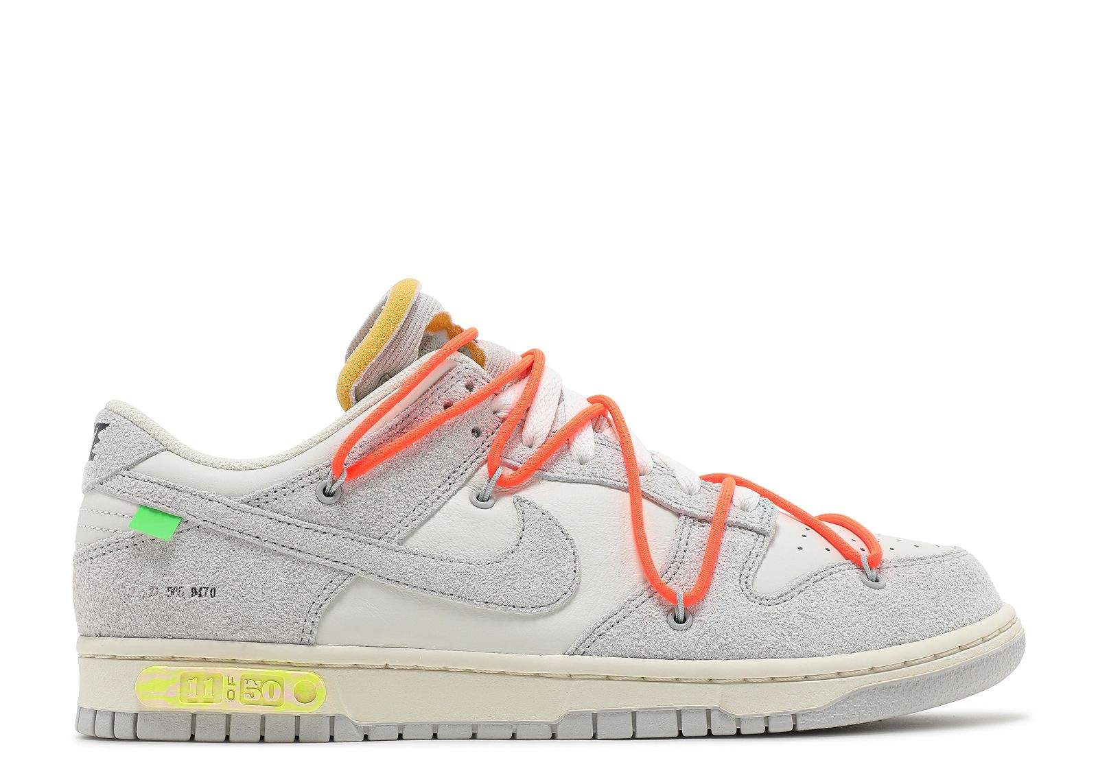 Nike Off-White x Dunk Low ‘Lot 11 of 50’ Shoes Sneakers