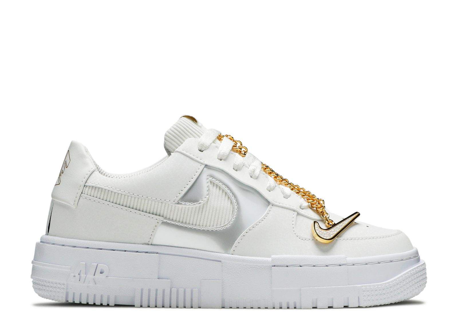 Nike Air Force 1 Pixel ‘White Gold Chain’ Shoes Sneakers