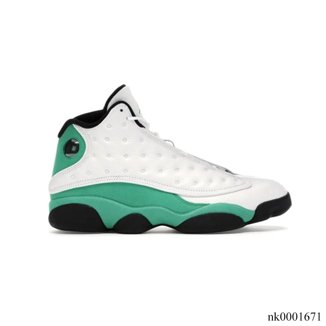 Air Jordan 13 Retro White Lucky Green Shoes Sneakers