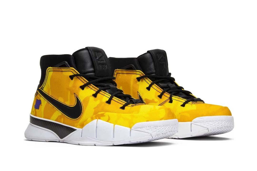 1 Protro Undefeated Yellow Camo Shoes Sneakers