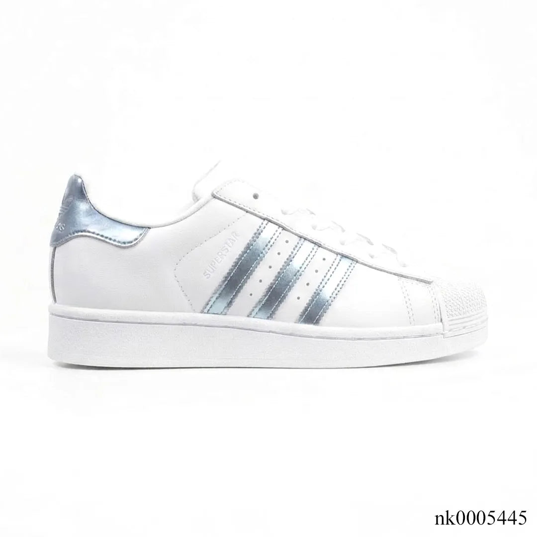 AD Superstar White Silver Metallic Shoes Sneakers