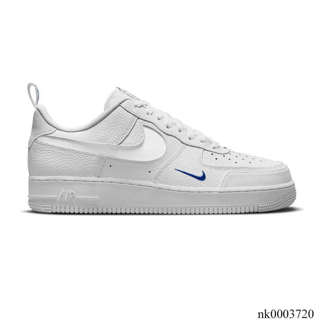 Air Force 1 Low White Grey Blue Shoes Sneakers