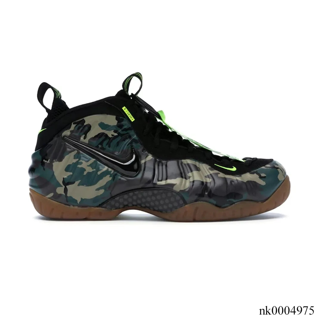 Air Foamposite Pro Green Camo Shoes Sneakers