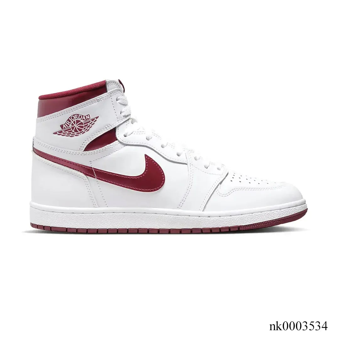 Air Jordan 1 High 85 Metallic Burgundy Shoes Sneakers