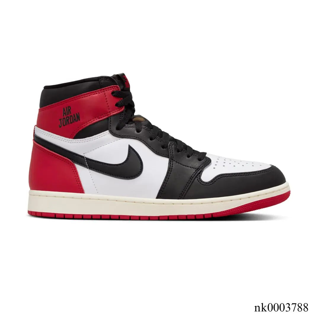 Air Jordan 1 High OG Black Toe Reimagined Shoes Sneakers