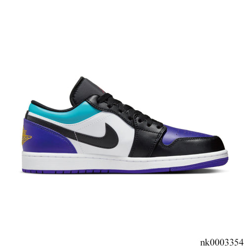 Air Jordan 1 Low Court Purple Tropical Twist Shoes Sneakers