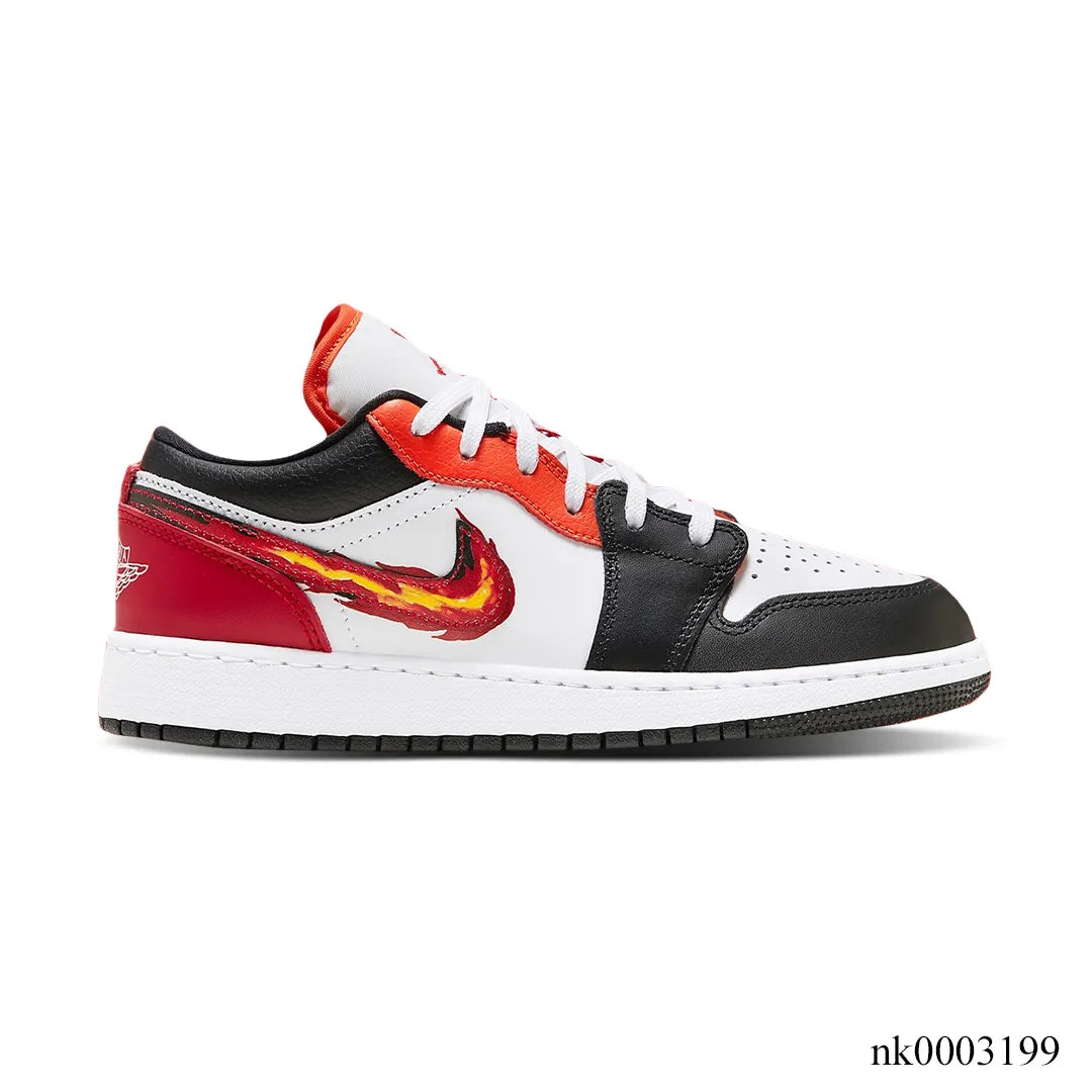 Air Jordan 1 Low Flaming Swoosh Shoes Sneakers