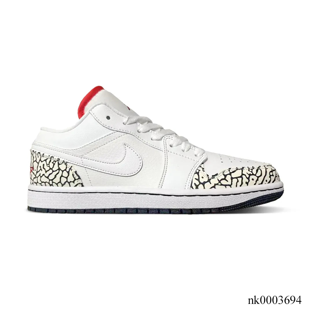 Air Jordan 1 Phat Low Cement Grey Shoes Sneakers