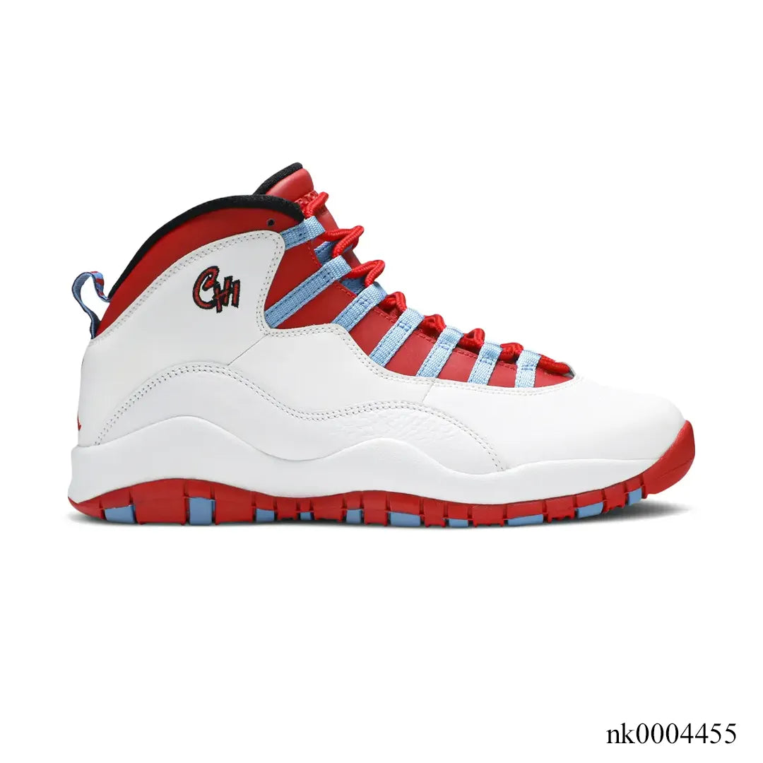 Air Jordan 10 Chicago Flag Shoes Sneakers