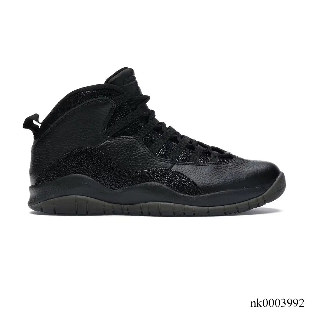 Air Jordan 10 Retro Drake OVO Black Shoes Sneakers