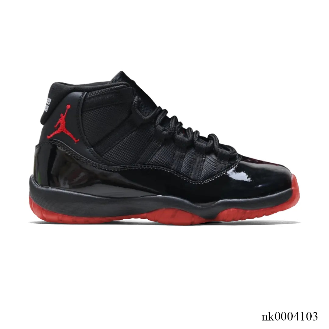 Air Jordan 11 "72-10" Bred Custom Shoes Sneakers