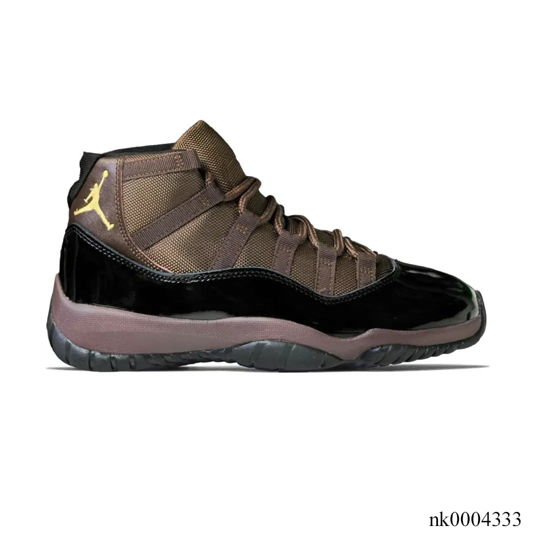 Air Jordan 11 Black Brown Shoes Sneakers