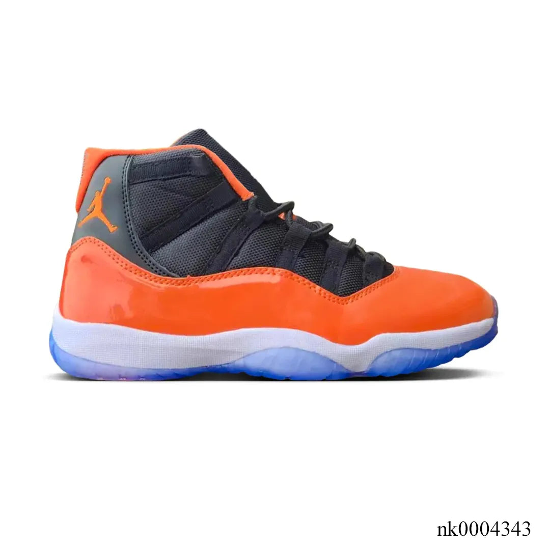 Air Jordan 11 Black Orange Shoes Sneakers