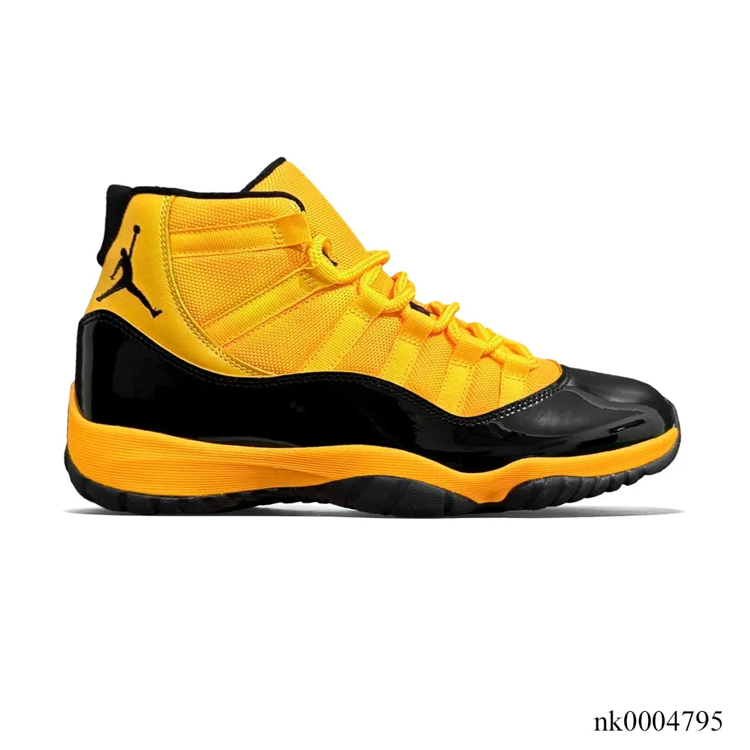 Air Jordan 11 Gamma Black & Yellow Shoes Sneakers