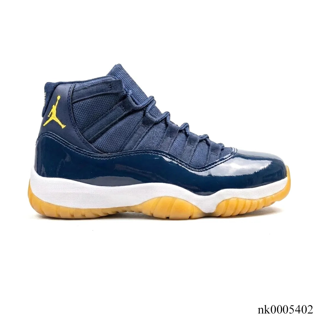 Air Jordan 11 Retro "Michigan Wolverines" Player Exclusive (PE) Shoes Sneakers